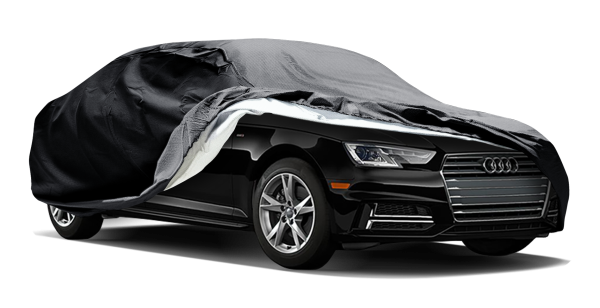 Cover Mobil Audi A4 4 Layer Selimut Waterproof Anti Panas UV Sarung Mobil Outdoor
