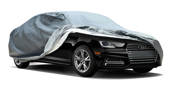 Cover Mobil Audi A4 4 Layer Selimut Waterproof Anti Panas UV Sarung Mobil Outdoor
