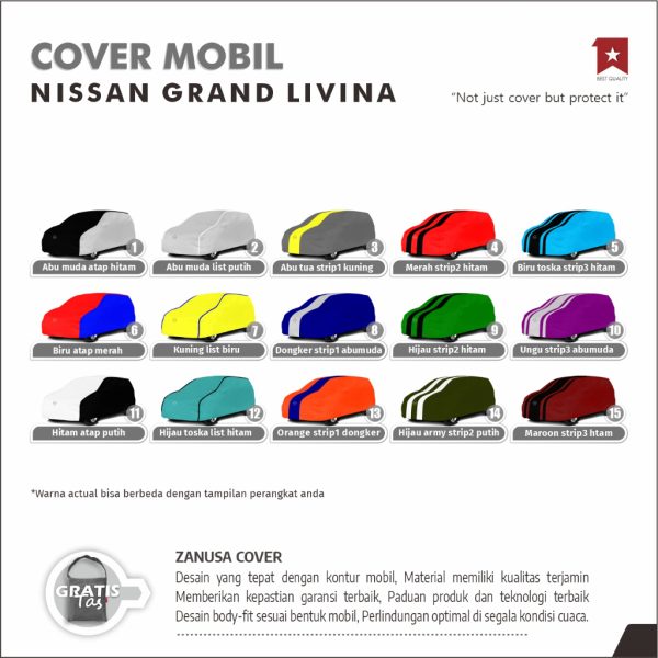 id-11134207-7rbk4-m7jyeb35xee608 Cover Mobil Nissan Grand Livina Full Outdoor Selimut Waterproof Anti Panas UV Sarung Mobil Outdoor