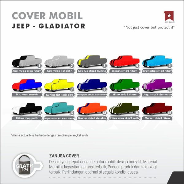 id-11134207-7rbk6-mal047a2ryk894 Cover Mobil JEEP Gladiator Full Outdoor Selimut Waterproof Anti Panas UV Sarung Mobil Outdoor