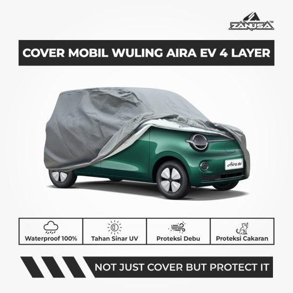 id-11134207-81ztc-mrlc170gczr863 Cover Mobil Wuling Aira EV 4 Layer Selimut Waterproof Anti Panas UV Sarung Mobil Outdoor
