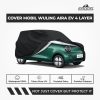 Cover Mobil Wuling Aira EV 4 Layer Selimut Waterproof Anti Panas UV Sarung Mobil Outdoor