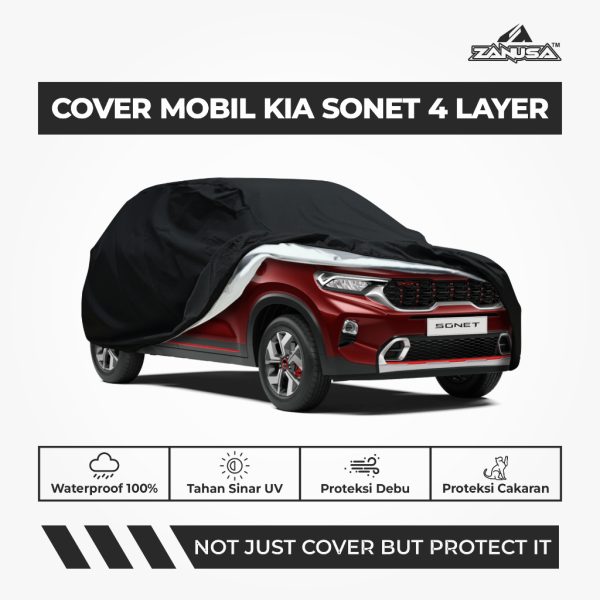 id-11134207-81ztf-mqpq53szueio96 Cover Mobil KIA Sonet 4 Layer Selimut Waterproof Anti Panas UV Sarung Mobil Outdoor