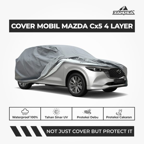Cover Mobil Mazda CX-5 Variasi Selimut Waterproof Anti Panas UV Sarung Mobil Outdoor