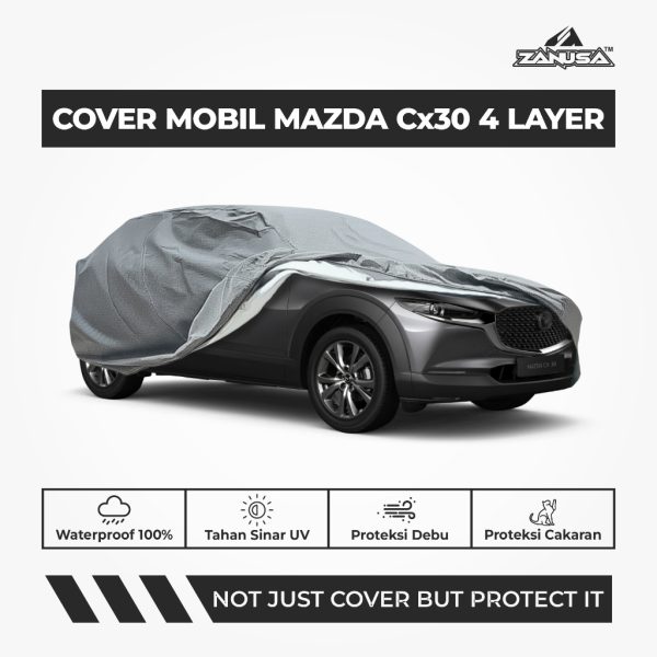 id-11134207-81ztj-mqyictjc934540 Cover Mobil Mazda CX-30 4 Layer Selimut Waterproof Anti Panas UV Sarung Mobil Outdoor (6)