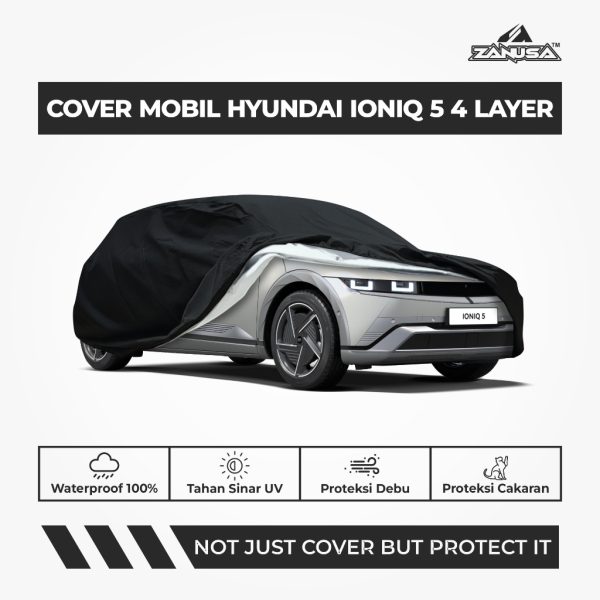 id-11134207-81ztk-mqpp7den72mlf7 Cover Mobil Hyundai Ioniq 5 4 Layer Selimut Waterproof Anti Panas UV Sarung Mobil Outdoor