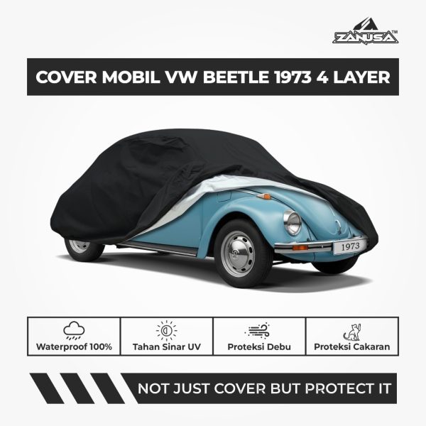 id-11134207-81ztl-mrvcsckxqadj8c Cover Mobil Volkswagen Beetle 1973 Cover 4 Layer Selimut Waterproof Anti Panas UV Sarung Mobil Outdoor