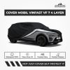 Cover Mobil Vinfast VF 7 4 Layer Selimut Waterproof Anti Panas UV Sarung Mobil Outdoor