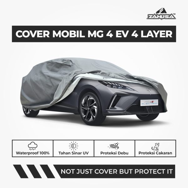 id-11134207-81ztn-mqzkg1lej9c18d Cover Mobil MG 4 EV 4 Layer Selimut Waterproof Anti Panas UV Sarung Mobil Outdoor