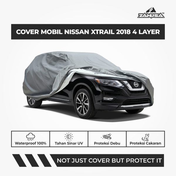 Cover Mobil Nissan Xtrail 4 Layer Selimut Waterproof Anti Panas UV Sarung Mobil Outdoor
