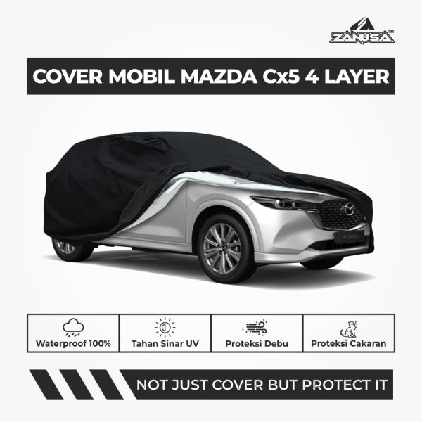 Cover Mobil Mazda CX-5 Variasi Selimut Waterproof Anti Panas UV Sarung Mobil Outdoor