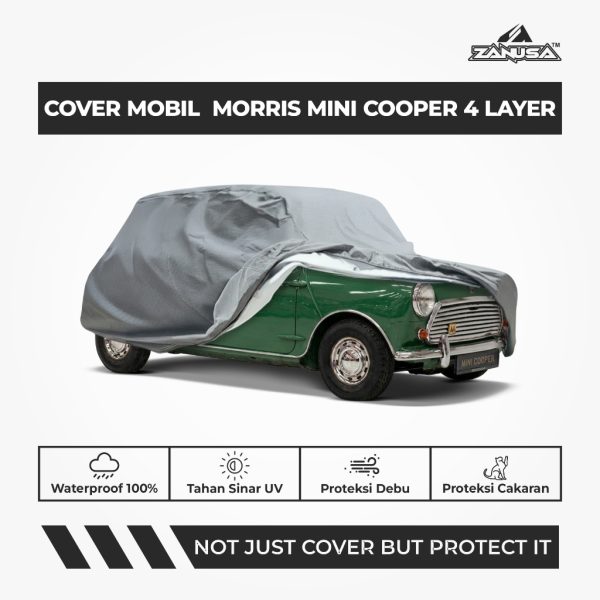 id-11134207-81zto-mr2spd9atc04d8 Cover Mobil Mini Morris 4 Layer Selimut Waterproof Anti Panas UV Sarung Mobil Outdoor