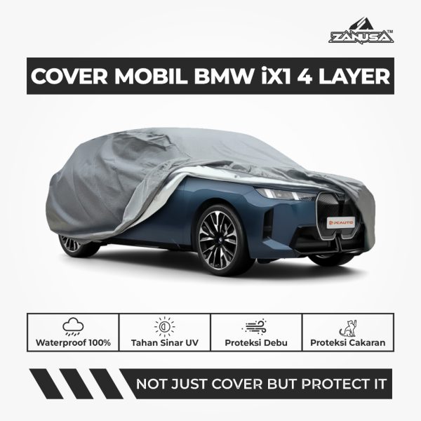 id-11134207-81ztq-mq72r2xpwpvm69 Cover Mobil Bmw Ix1 4 Layer Selimut Waterproof Anti Panas UV Sarung Mobil Outdoor