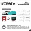 Cover Mobil Nissan X Full Outdoor Selimut Waterproof Anti Panas UV Sarung Mobil Outdoor