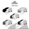 Cover Mobil BYD ATTO 3 Variasi Selimut Waterproof Anti Panas UV Sarung Mobil Outdoor
