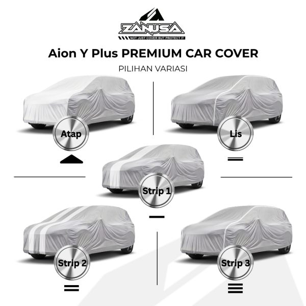id-11134207-822wj-mos1813pmxhe66 Cover Mobil GAC Aion Y Plus Semi Outdoor Selimut Waterproof Anti Panas UV Sarung Mobil Outdoor