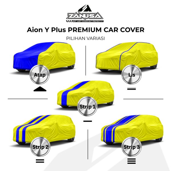 id-11134207-822wj-mos1813poc1uba Cover Mobil GAC Aion Y Plus Semi Outdoor Selimut Waterproof Anti Panas UV Sarung Mobil Outdoor