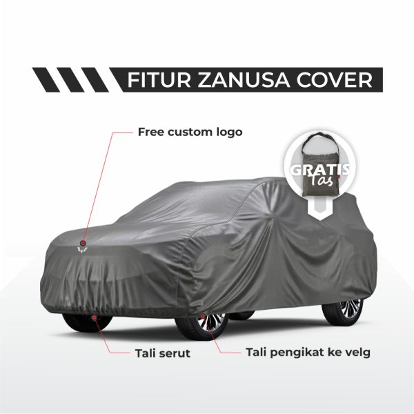Cover Mobil Wuling Eksion EV Full Outdoor Selimut Waterproof Anti Panas UV Sarung Mobil Outdoor