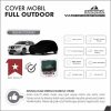 Cover Mobil Nissan Terano Full Outdoor Selimut Waterproof Anti Panas UV Sarung Mobil Outdoor