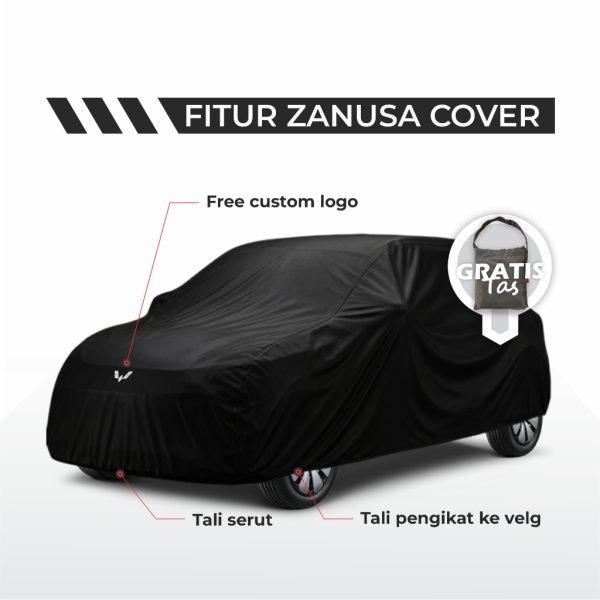 Cover Mobil Wuling Binguo EV 4 Layer Selimut Waterproof Anti Panas UV Sarung Mobil Outdoor