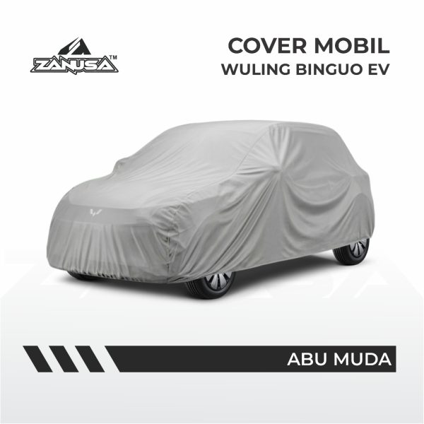 Cover Mobil Wuling Binguo EV 4 Layer Selimut Waterproof Anti Panas UV Sarung Mobil Outdoor