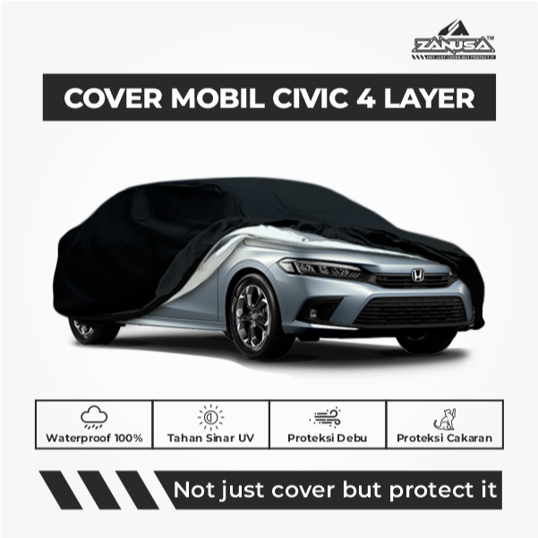 id-11134207-822wo-mmttygamo8p4f0 Cover Mobil Honda Civic 4 Layer Selimut Waterproof Anti Panas UV Sarung Mobil Outdoor