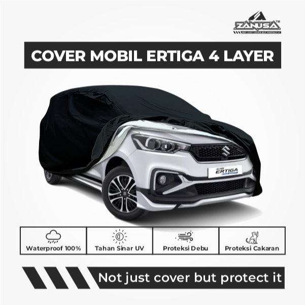 Cover Mobil Suzuki Ertiga 4 Layer Selimut Waterproof Anti Panas UV Sarung Mobil Outdoor