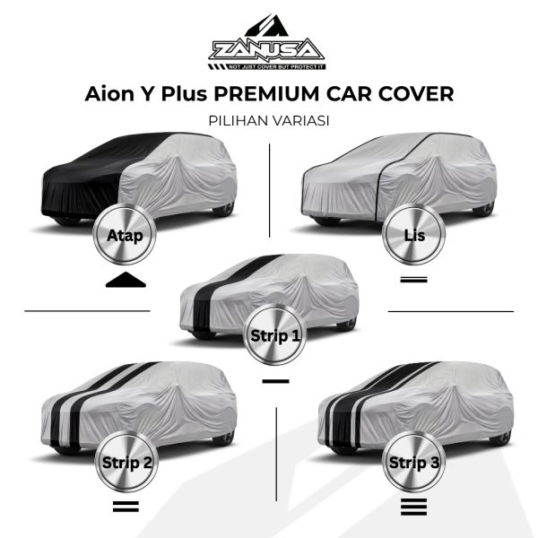 id-11134207-822wp-mos1813n515786 Cover Mobil GAC Aion Y Plus Semi Outdoor Selimut Waterproof Anti Panas UV Sarung Mobil Outdoor