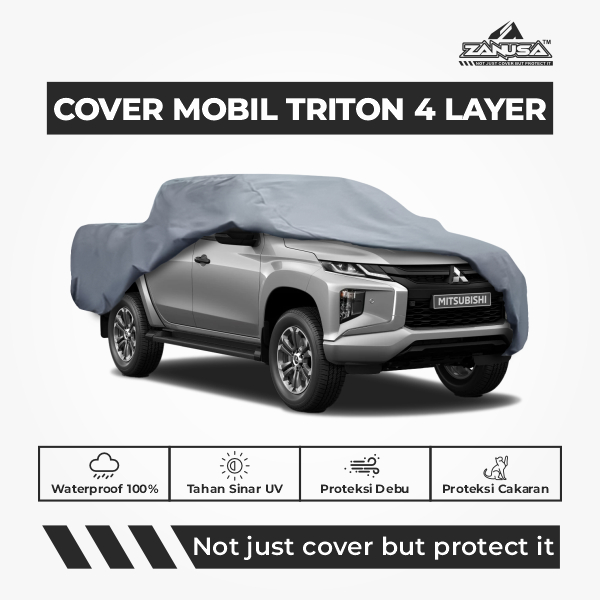 id-11134207-822wq-mmuc4ush0p36d0 Cover Mobil Mitsubishi Triton 4 Layer Selimut Waterproof Anti Panas UV Sarung Mobil Outdoor