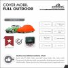 Cover Mobil Volkswagen Beetle Full Outdoor Selimut Waterproof Anti Panas UV Sarung Mobil Outdoor