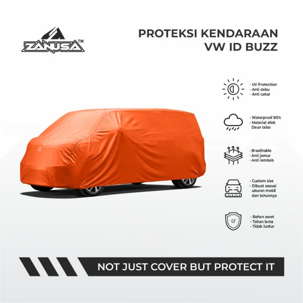 id-11134207-822wq-mq1bf9405sld45 Cover Mobil Vw ID BUZZ Full Outdoor Selimut Waterproof Anti Panas UV Sarung Mobil Outdoor