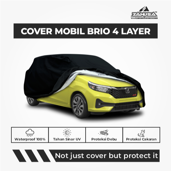 id-11134207-822wr-mmtszd4u00e9fa Cover Mobil Honda Brio 4 Layer Selimut Waterproof Anti Panas UV Sarung Mobil Outdoor