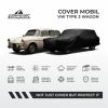 id-11134207-822ws-mq1c2rigzf9e44 Cover Mobil VW Type 3 Wagon Hitam Custom Size Full Outdoor Selimut Waterproof Anti Panas UV Sarung Mobil Outdoor