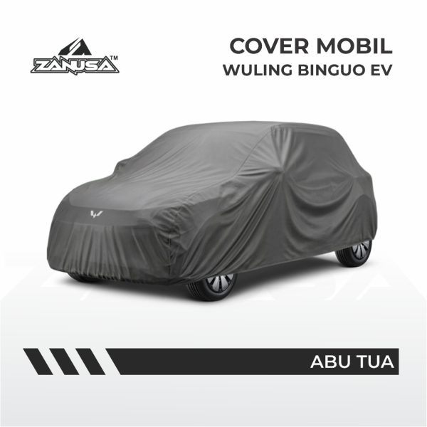 Cover Mobil Wuling Binguo EV 4 Layer Selimut Waterproof Anti Panas UV Sarung Mobil Outdoor