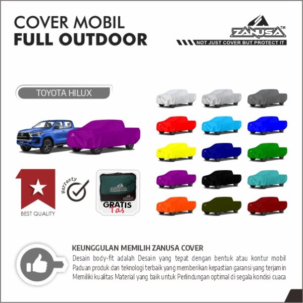 id-11134207-822wu-mnpgj3f7wf7o89 Cover Mobil Toyota Hilux Full Outdoor Selimut Waterproof Anti Panas UV Sarung Mobil Outdoor