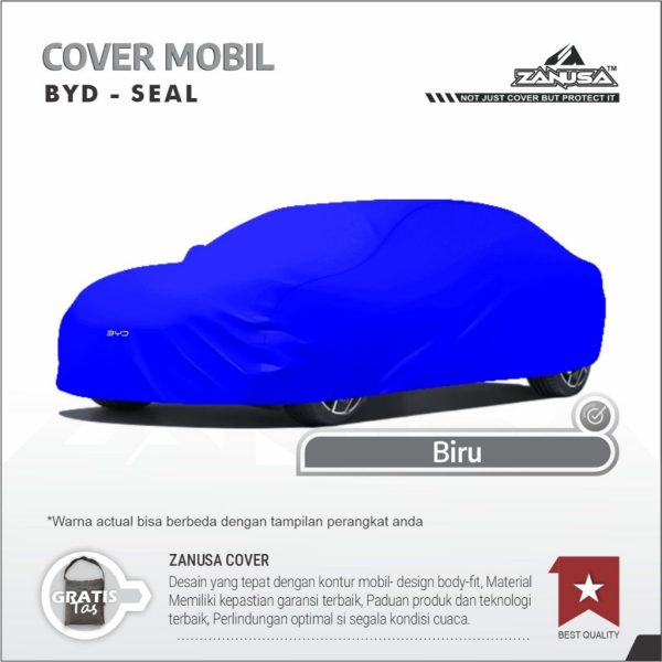 Cover Mobil BYD Seal Variasi Selimut Waterproof Anti Panas UV Sarung Mobil Outdoor (3)