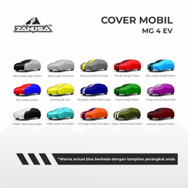 id-11134207-822wu-mop2q81otwxu1e Cover Mobil MG 4 EV Variasi Selimut Waterproof Anti Panas UV Sarung Mobil Outdoor