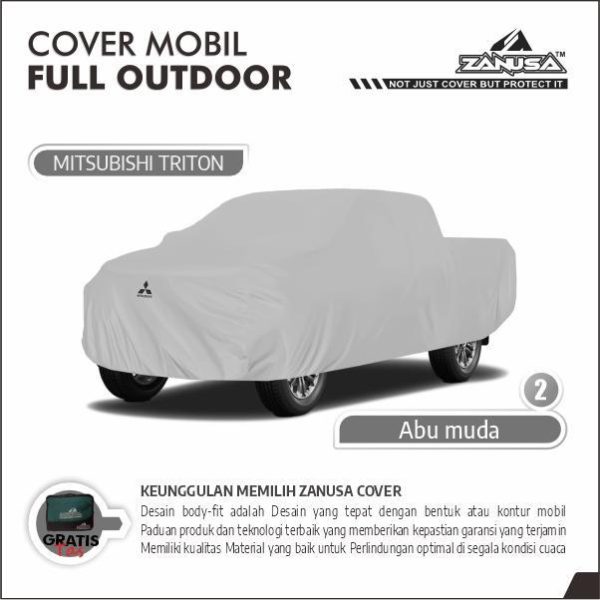 sg-11134201-81zuc-mn2pdeuxb3ls97 Cover Mobil Mitsubishi Triton Full Outdoor Selimut Waterproof Anti Panas UV Sarung Mobil Outdoor