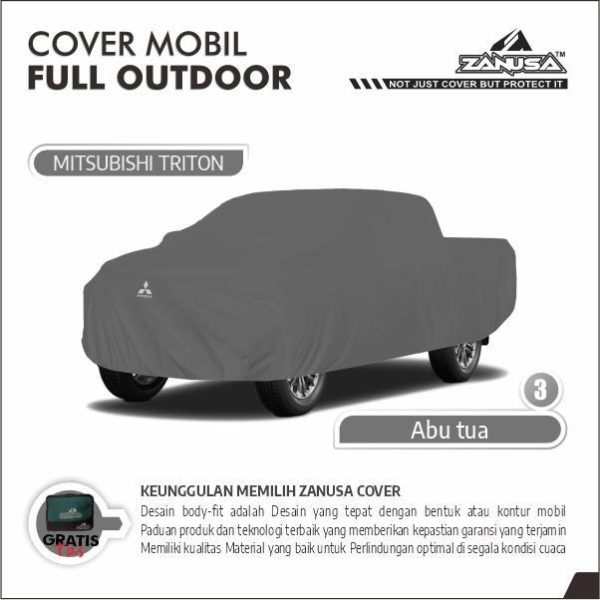 sg-11134201-81zvc-mn2pdf74uole77 Cover Mobil Mitsubishi Triton Full Outdoor Selimut Waterproof Anti Panas UV Sarung Mobil Outdoor