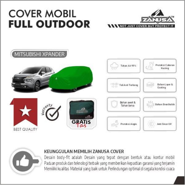 sg-11134201-81zwa-mn2pcpanj2114a Cover Mobil Mitsubishi Xpander Full Outdoor Selimut Waterproof Anti Panas UV Sarung Mobil Outdoor