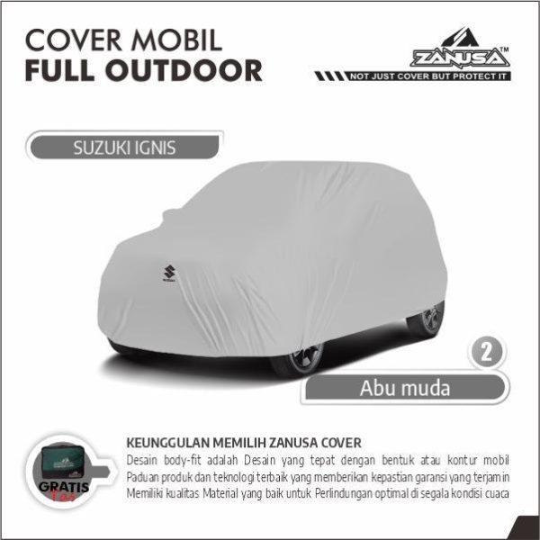 sg-11134201-81zwd-mn2pbrryus5k73 Cover Mobil Suzuki Igniss Full Outdoor Selimut Waterproof Anti Panas UV Sarung Mobil Outdoor