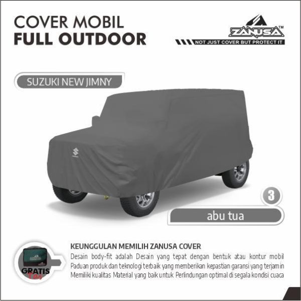 sg-11134201-81zww-mn2pawguvhfnb3 Cover Mobil Suzuki Jimny 5 Pintu Tahan Air & UV Full Outdoor Selimut Waterproof Anti Panas UV Sarung Mobil Outdoor