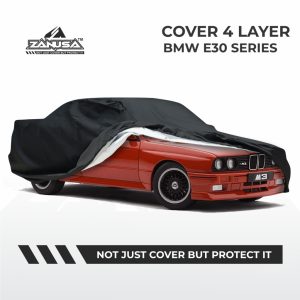 Cover Mobil Bmw E30 Series 4 Layer Selimut Waterproof Anti Panas UV Sarung Mobil Outdoor