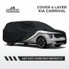 Cover Mobil KIA Carnival 2026 4 Layer Selimut Waterproof Anti Panas UV Sarung Mobil Outdoor
