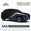 Cover Mobil Nissan Magnite 4 Layer Selimut Waterproof Anti Panas UV Sarung Mobil Outdoor