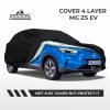 Cover Mobil MG Zs EV 4 Layer Selimut Waterproof Anti Panas UV Sarung Mobil Outdoor
