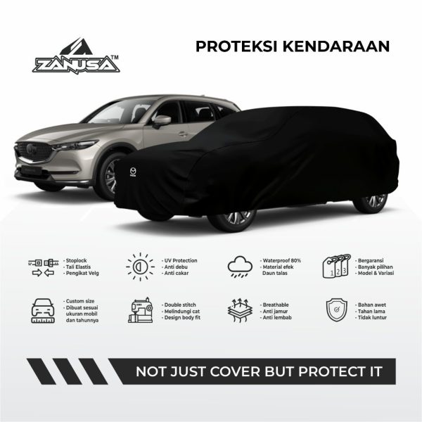 Cover Mobil Mazda CX-8 Full Outdoor Selimut Waterproof Anti Panas UV Sarung Mobil Outdoor