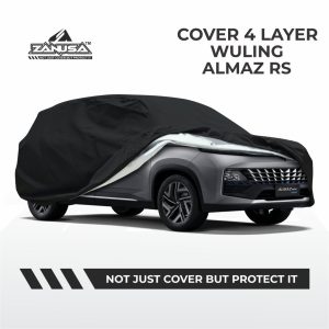 Cover Mobil Wuling Almaz RS 4 Layer Selimut Waterproof Anti Panas UV Sarung Mobil Outdoor