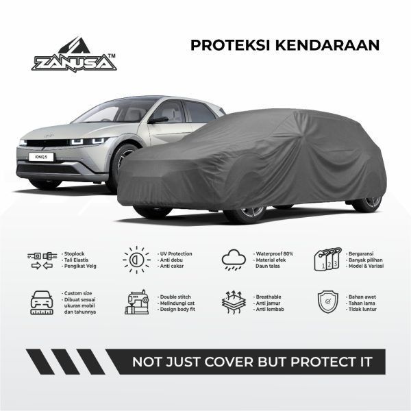 id-11134207-81zti-msgpavsks7b515.jpg Cover Mobil Hyunday Ioniq 5 Full Outdoor Selimut Waterproof Anti Panas UV Sarung Mobil Outdoor