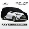 Cover Mobil Toyota Sienta 4 Layer Selimut Waterproof Anti Panas UV Sarung Mobil Outdoor